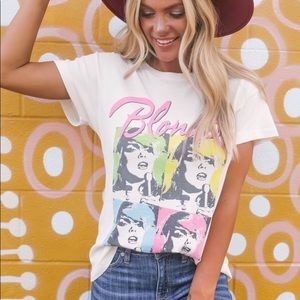 Free People Daydreamer Blondie Pop Poster Tour Tee